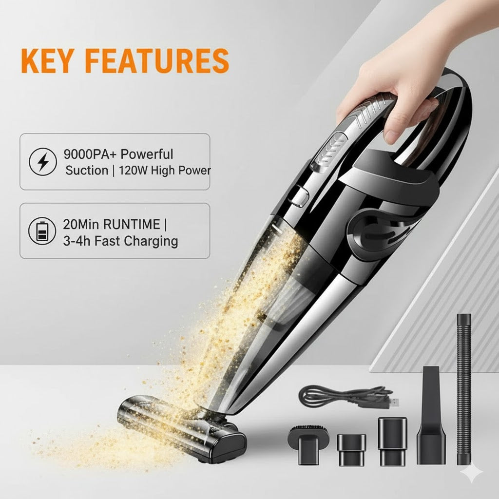 CyclonePro Wireless Handheld Vacuum
