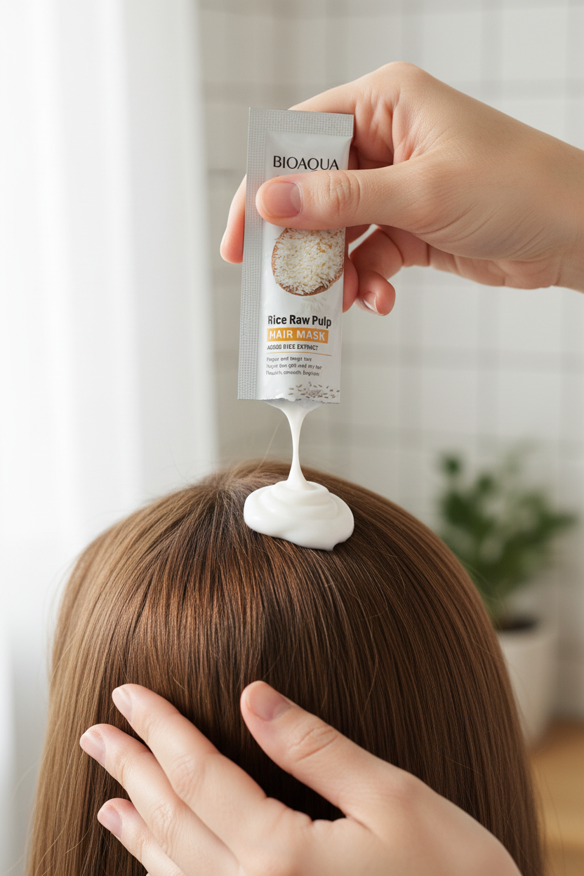 AquaGloss™ 5-Second Magic Rice & Keratin Infusion