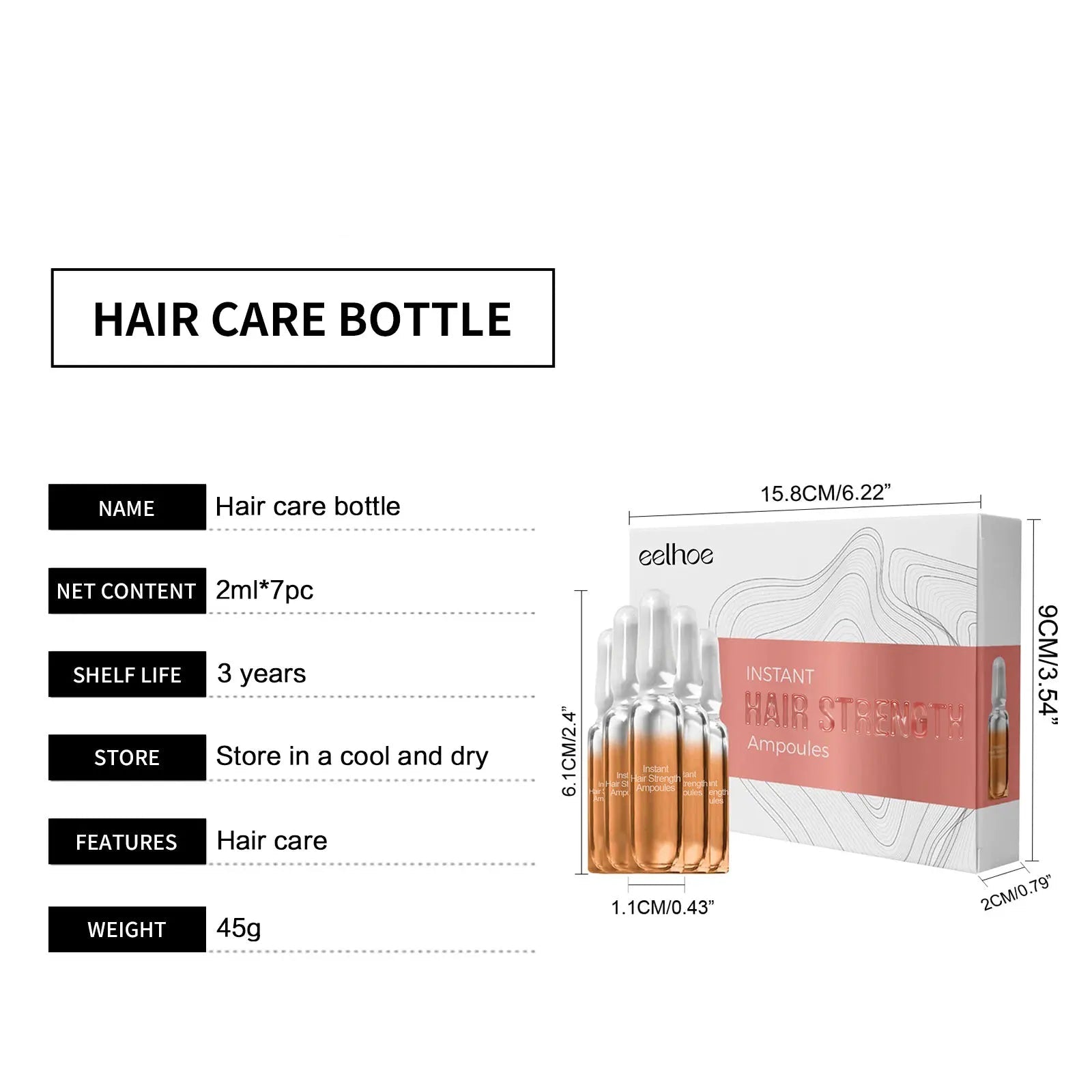 Anti Hair Loss Treatment Ampoules