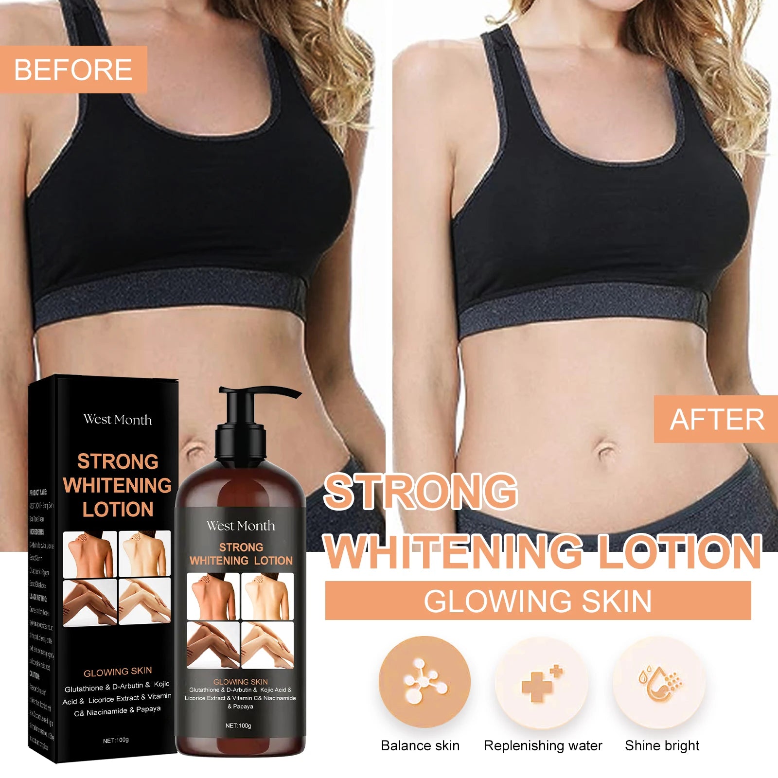 Skin Brightening Nourishing Body Lotion