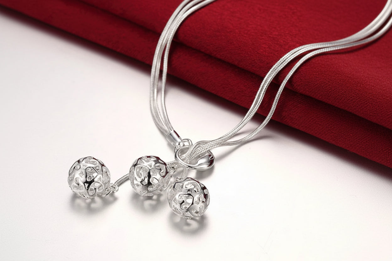 Drop Earrings Necklace Jewelry Set