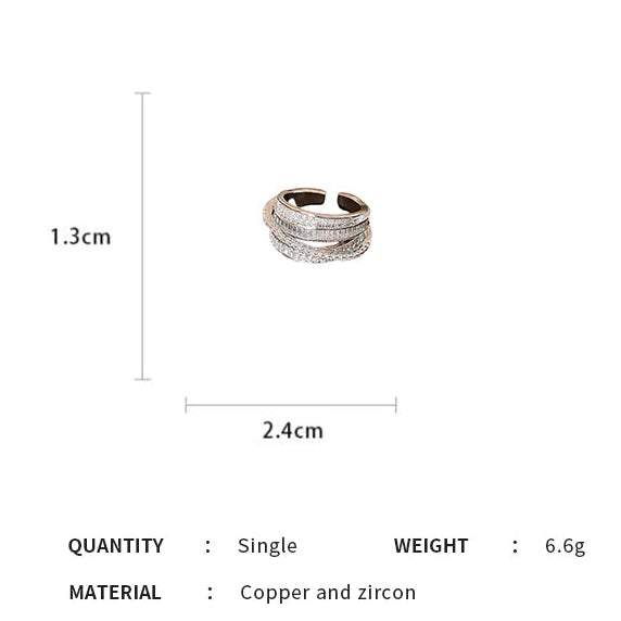 Sophisticate Open Inlay Ring