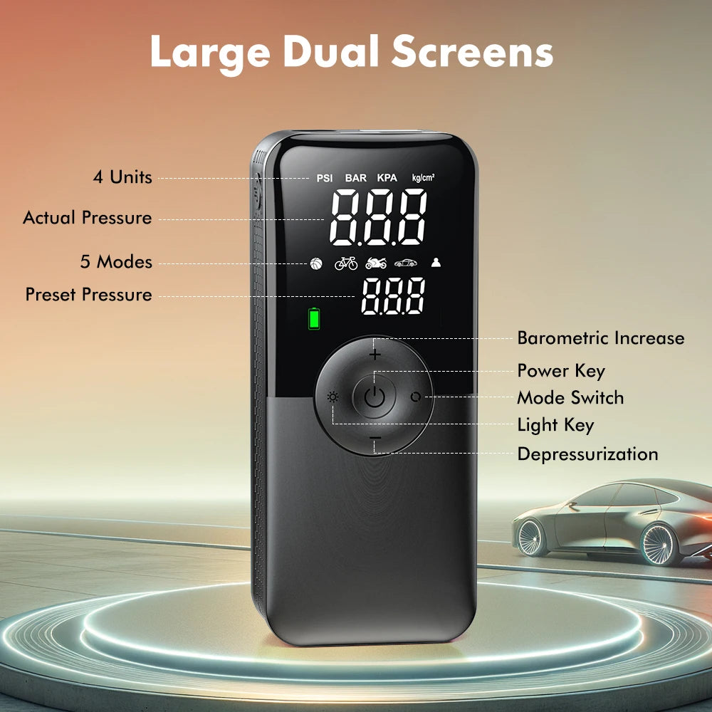 Portable Electric Tire Inflator