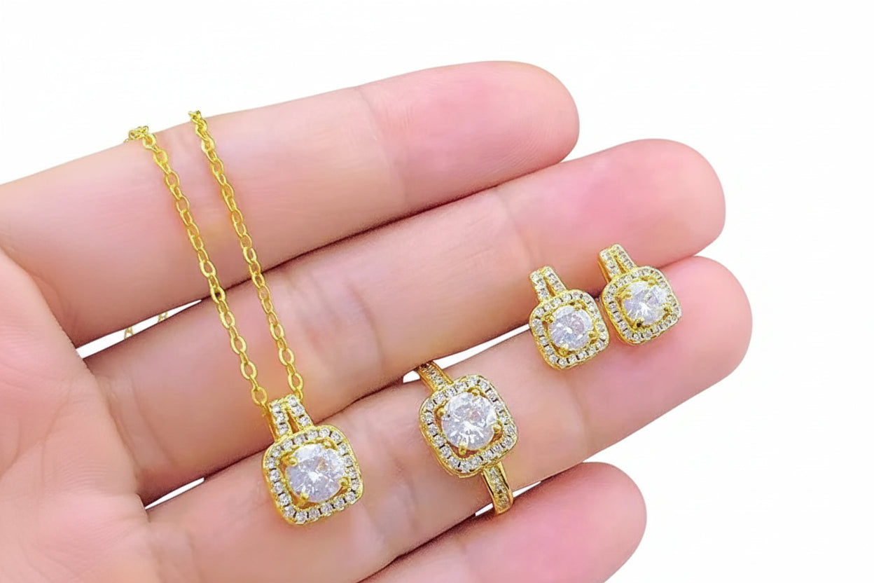 Luxury Cube Trio Set