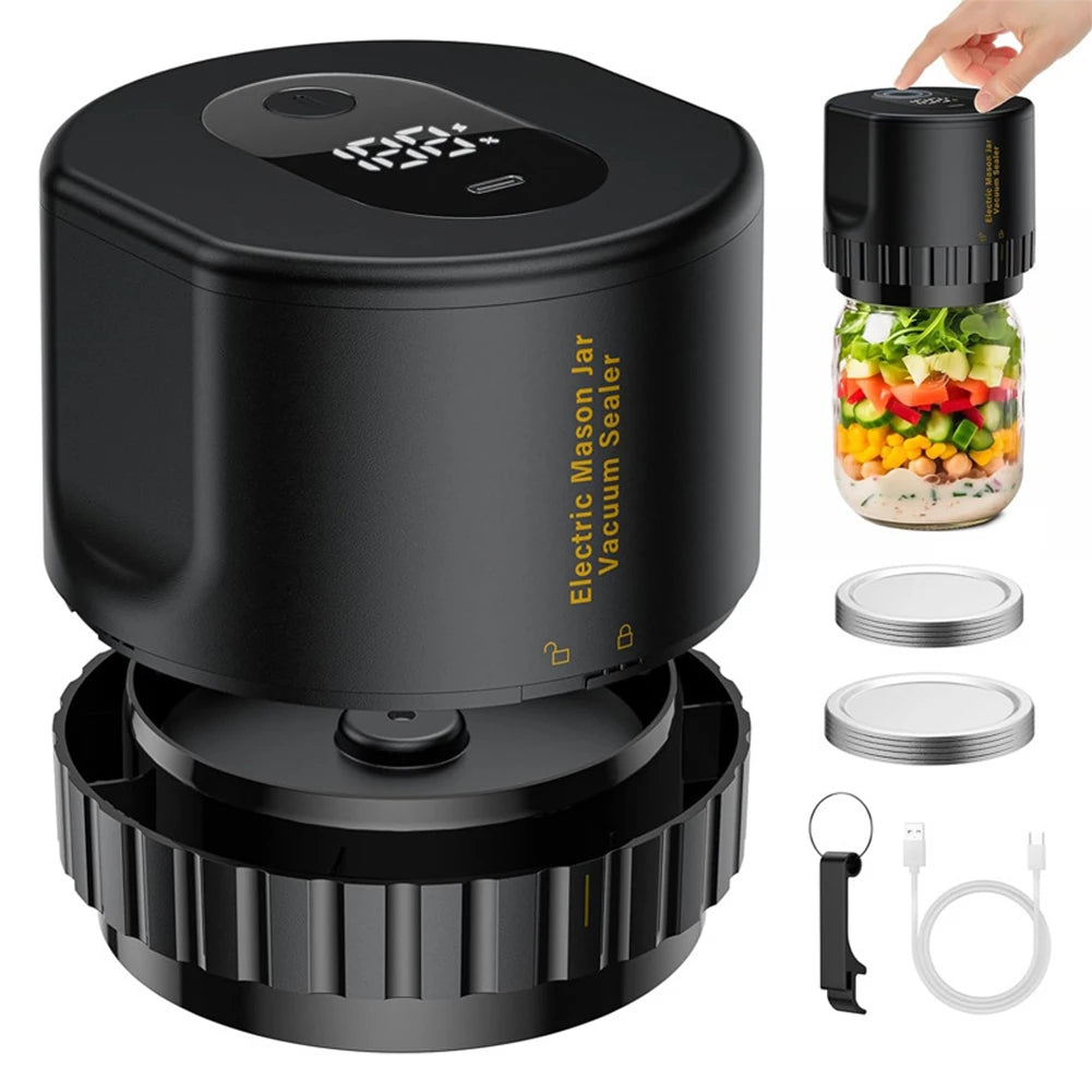Electric Mason Jar Vacuum Sealer