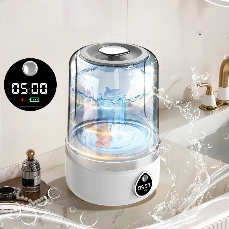 Mini Rechargeable Washing Machine