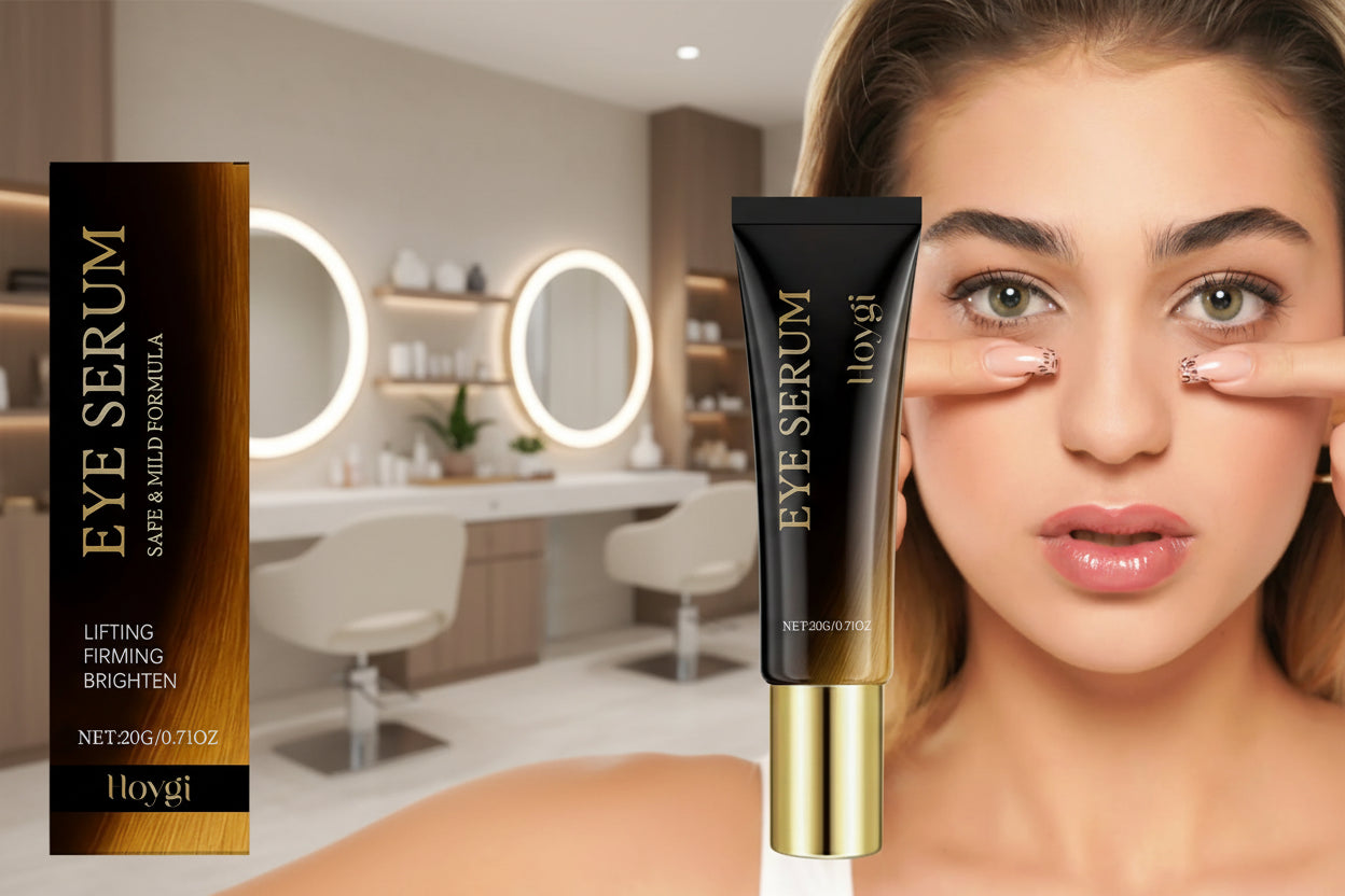 Hydrating eye cream for dark circles and puffiness