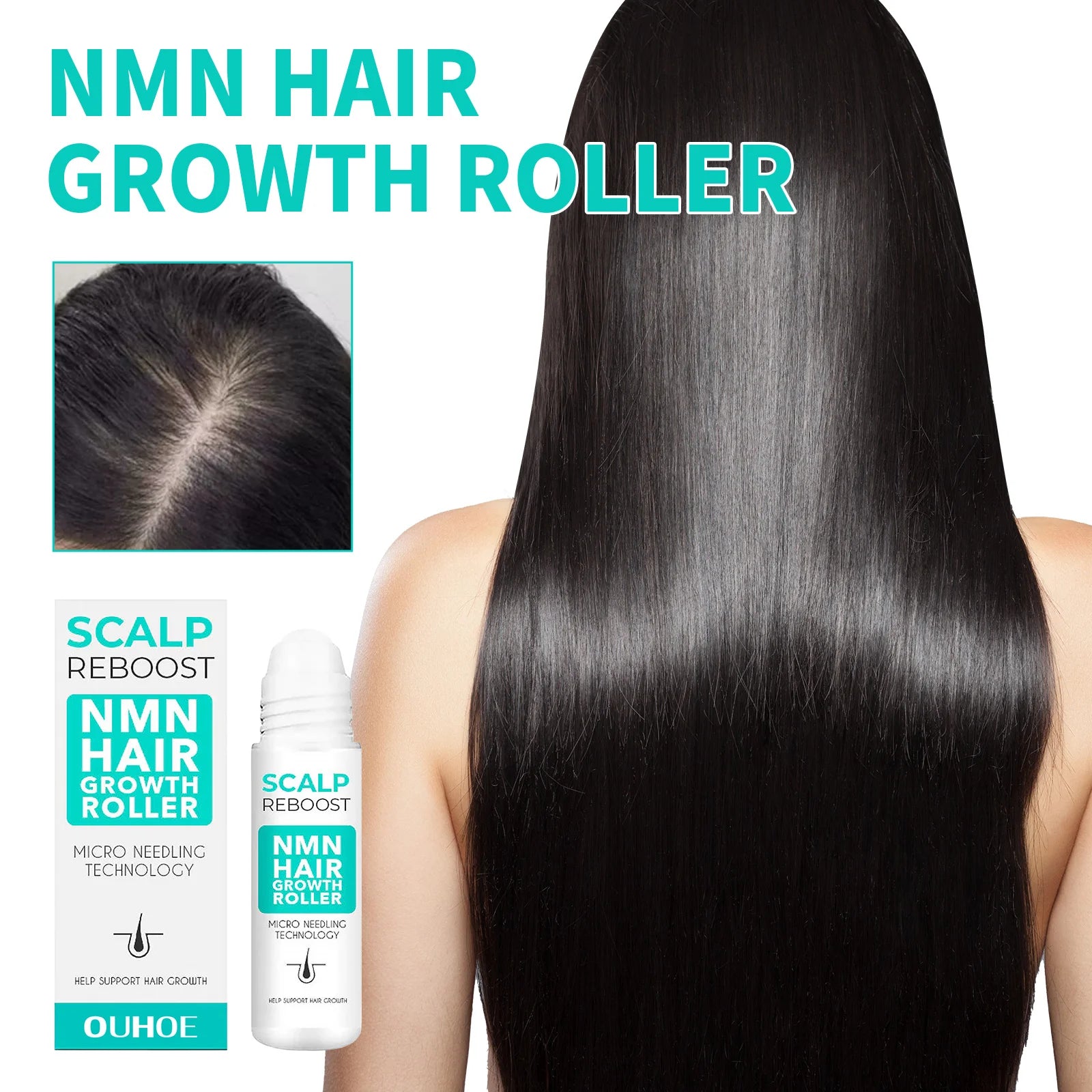 Hair Growth Serum Strengthening Roller
