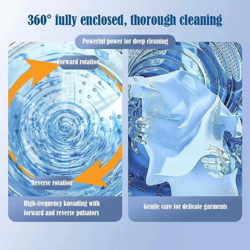 Mini Rechargeable Washing Machine