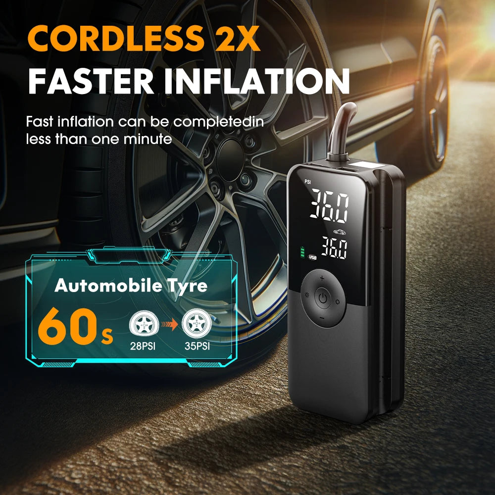 Portable Electric Tire Inflator