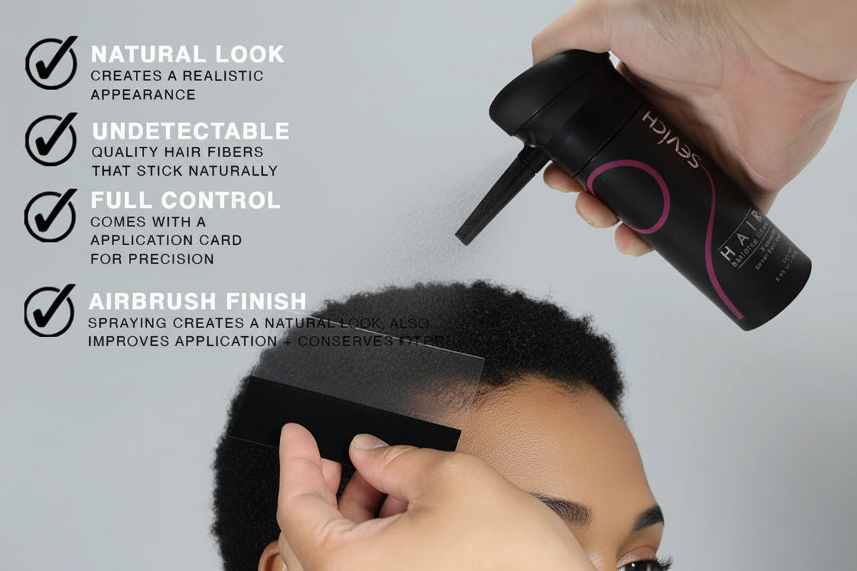 Keratin Hair Fiber Powder Applicator