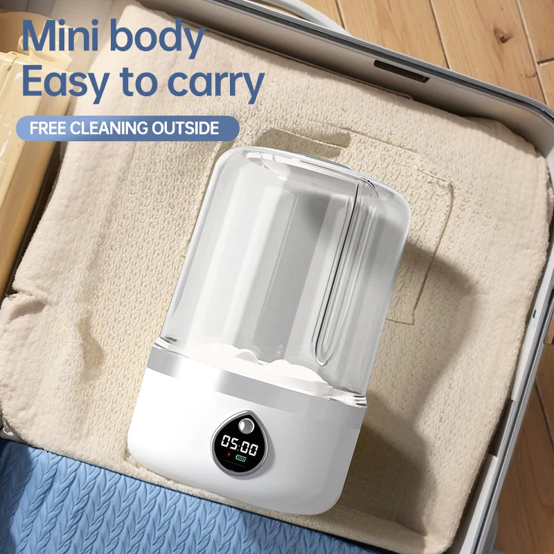 Mini Rechargeable Washing Machine