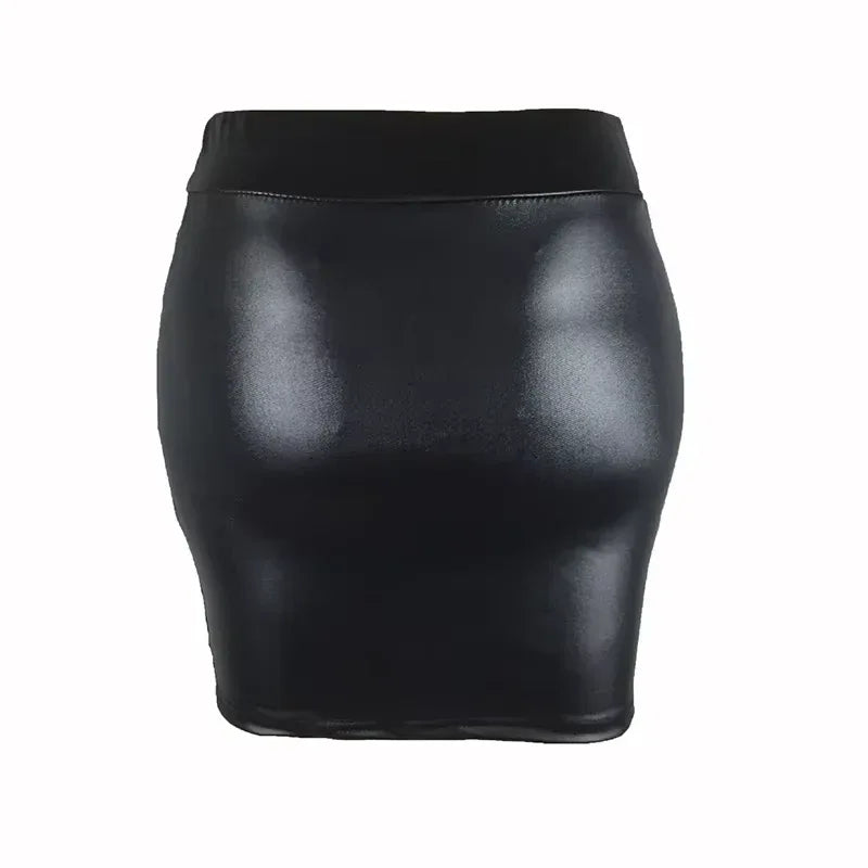 "ElegantCurve™ High-Waist Bodycon Mini Skirt – Chic Vintage Style for Office & Party" 
