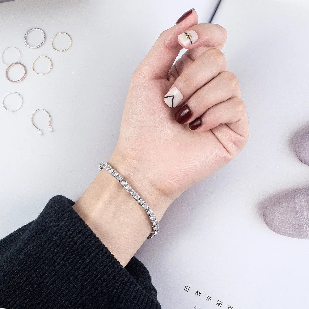 Women’s Silver Charm Bracelet