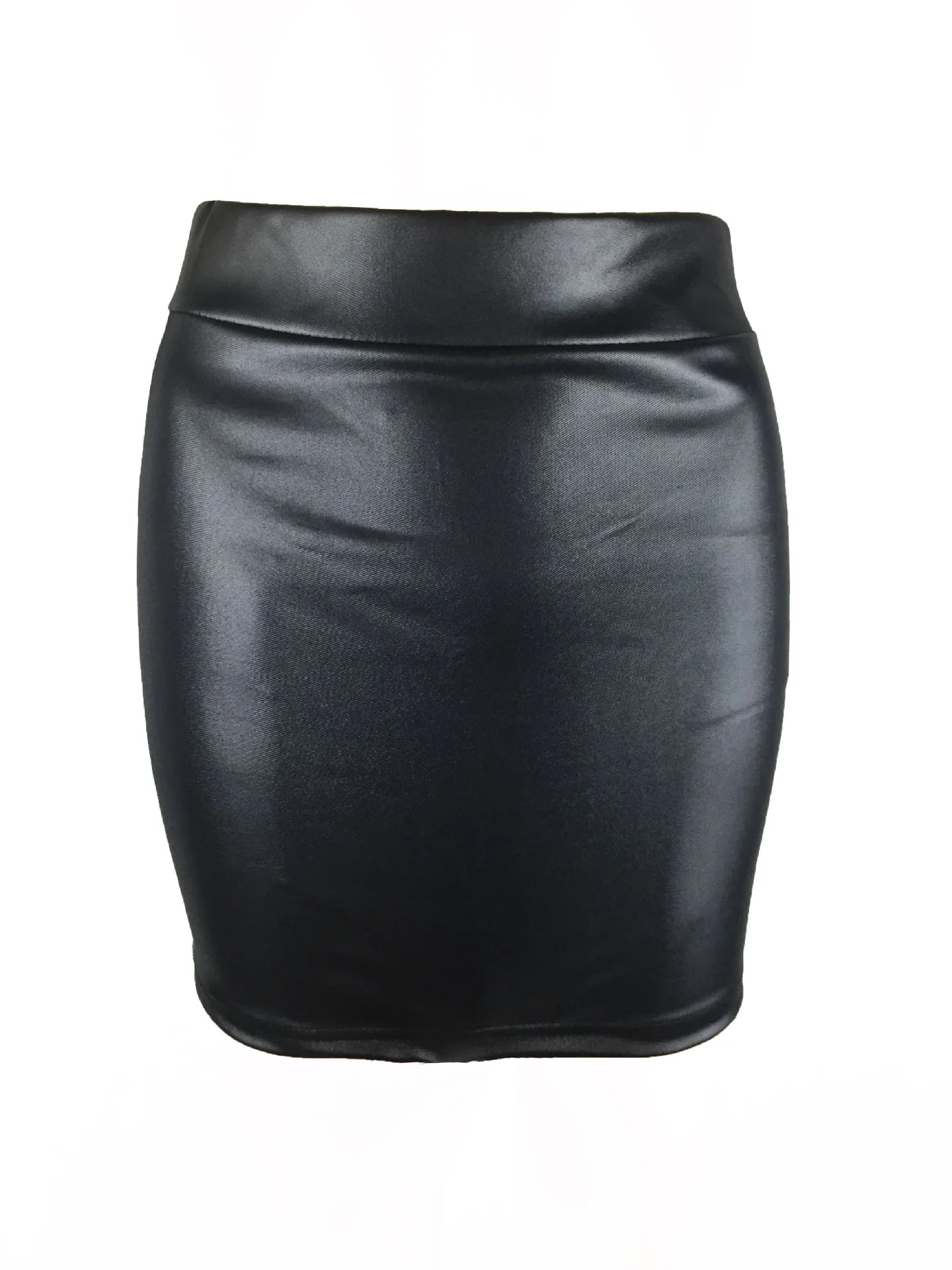 "ElegantCurve™ High-Waist Bodycon Mini Skirt – Chic Vintage Style for Office & Party"