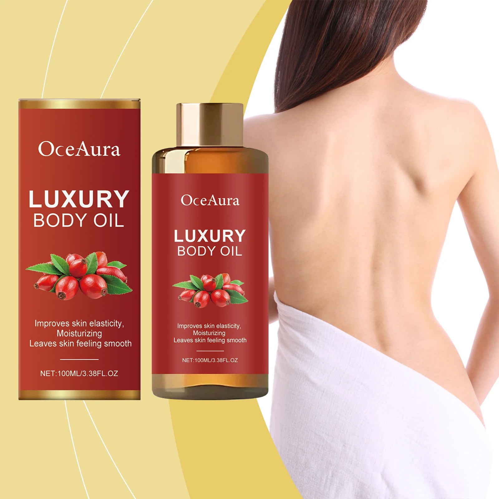 Rosehip Skin Tightening Body Oil
