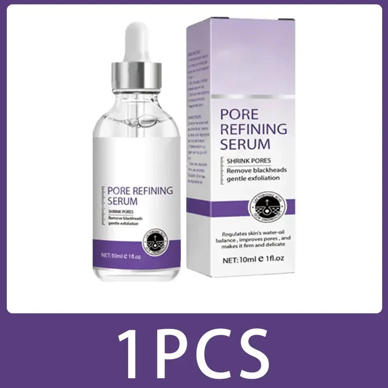 Pore refining facial serum with retinol and niacinamide for smooth skin