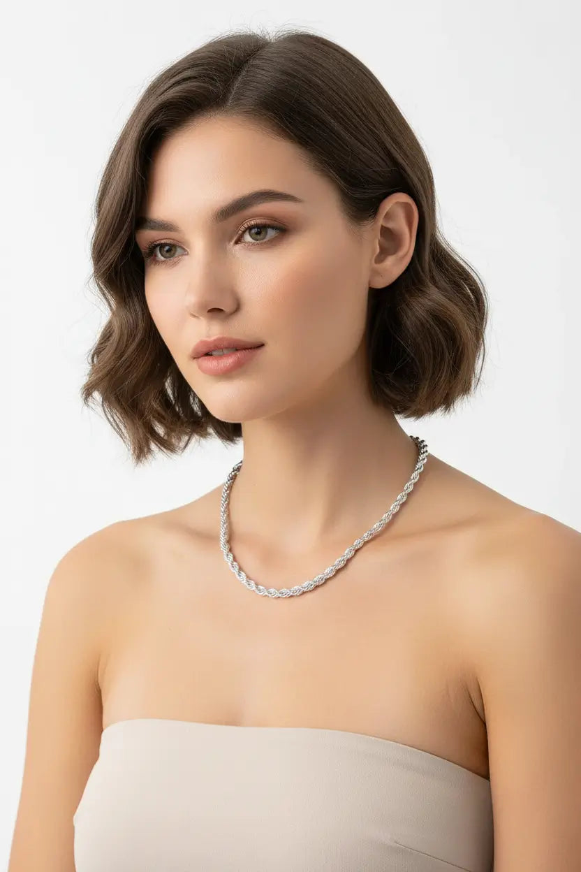 Twisted Rope Jewelry Set